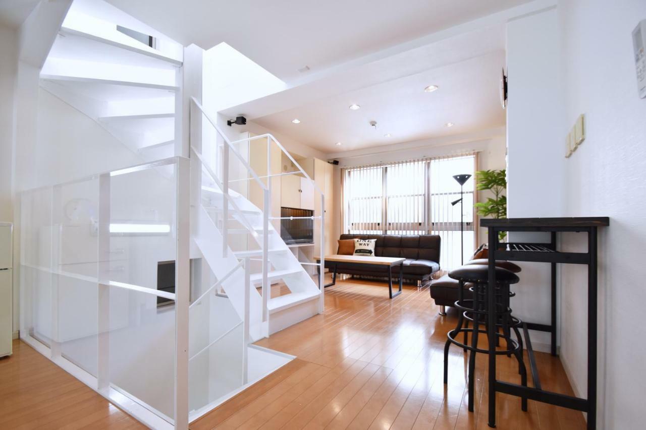 Ferienwohnung Terrace House Shibuya Maruyamacho Präfektur Tokio Exterior foto