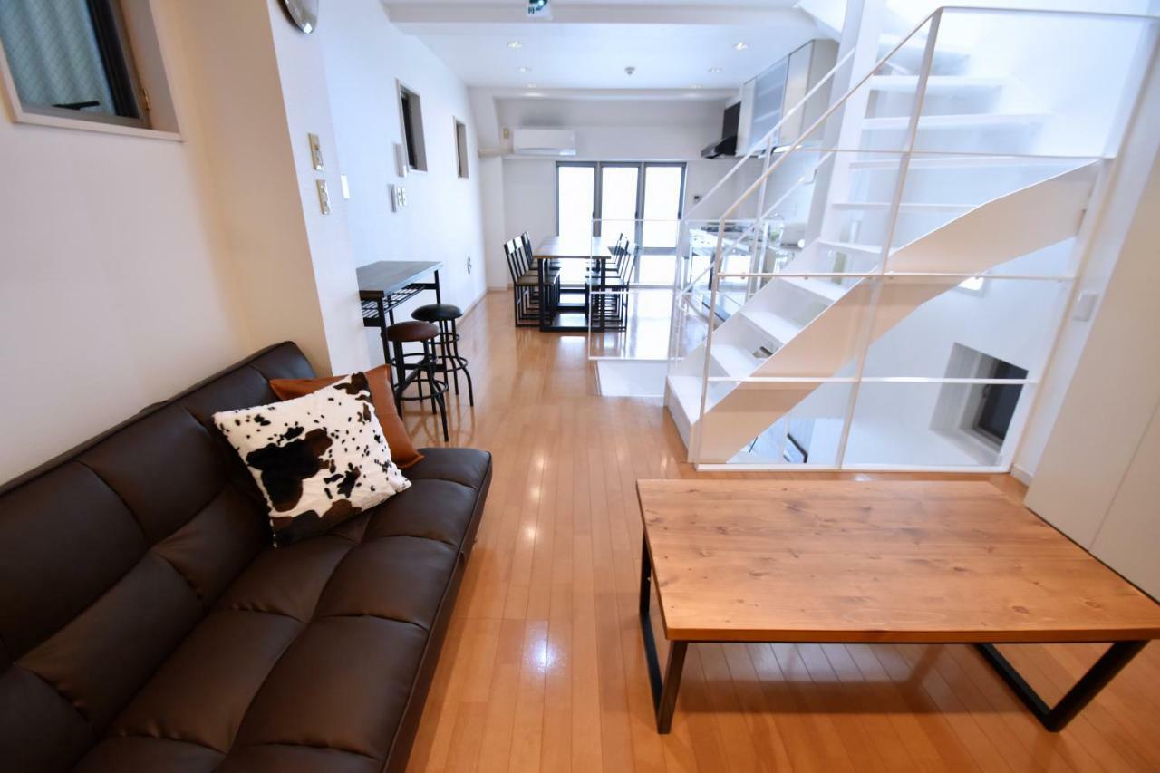 Ferienwohnung Terrace House Shibuya Maruyamacho Präfektur Tokio Exterior foto