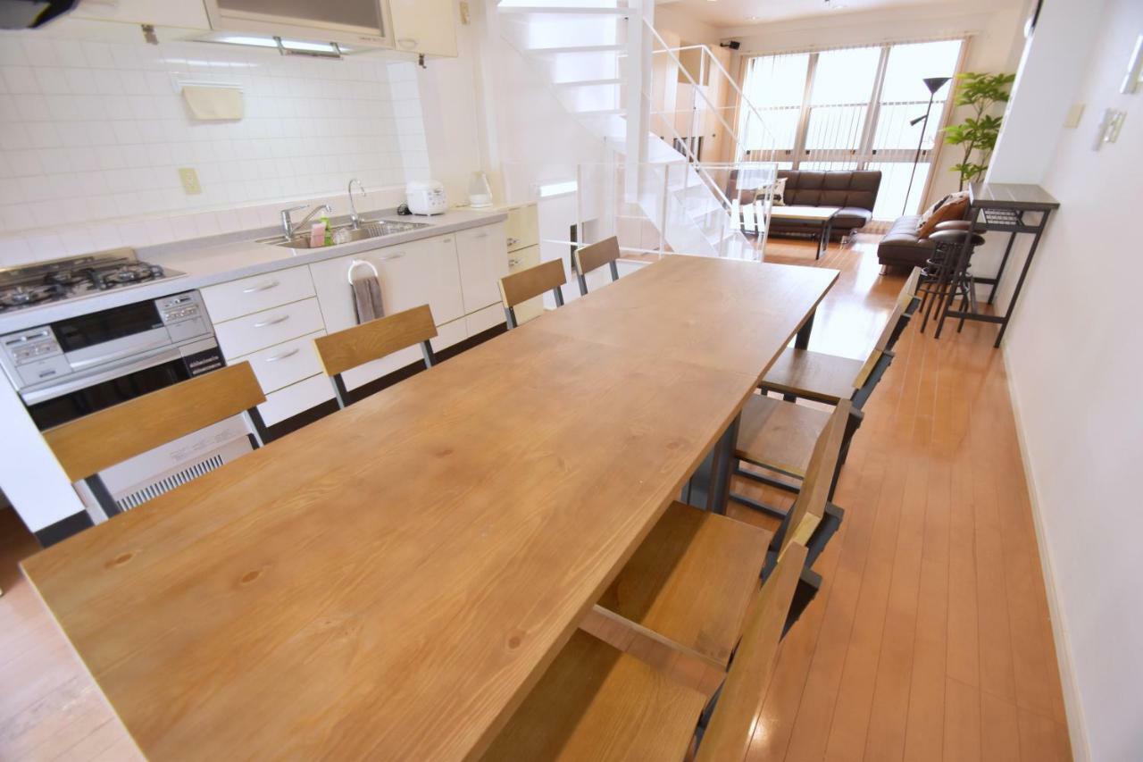 Ferienwohnung Terrace House Shibuya Maruyamacho Präfektur Tokio Exterior foto