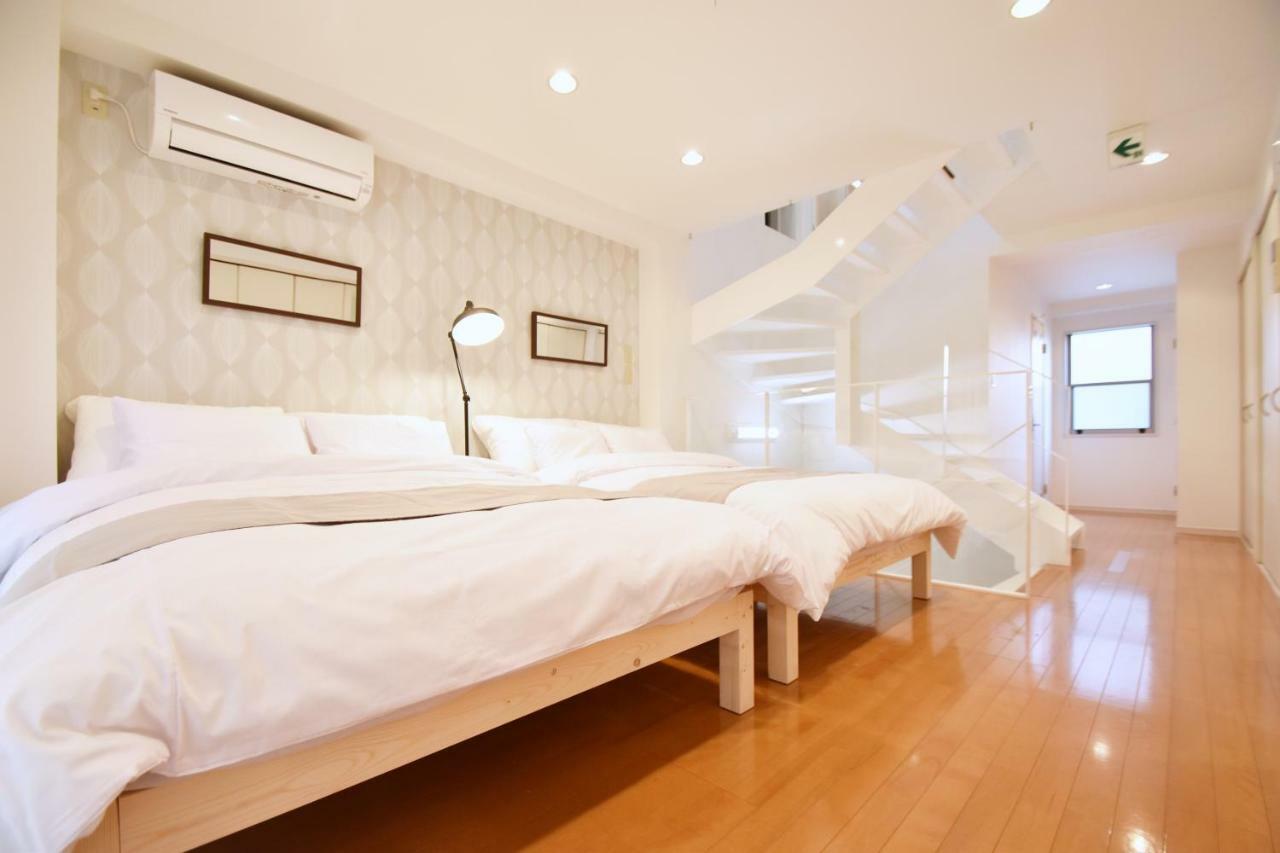 Ferienwohnung Terrace House Shibuya Maruyamacho Präfektur Tokio Exterior foto