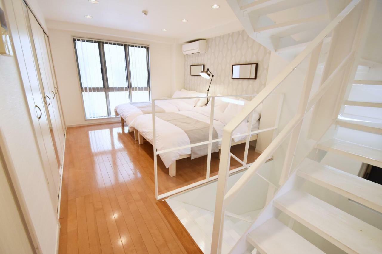 Ferienwohnung Terrace House Shibuya Maruyamacho Präfektur Tokio Exterior foto